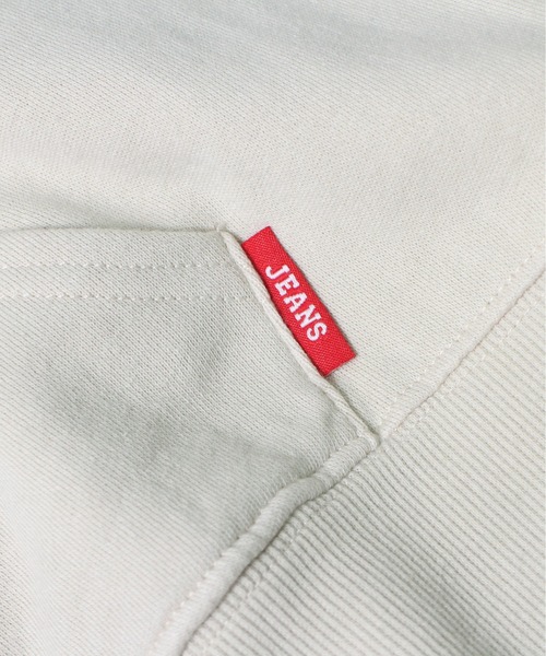 one way（ワンウェイ）の「【oneway Jeans】フード付きBACKロゴプルオーバー（パーカー・レディース・ホワイト/ライトブルー/ブラック/レッド/ライトグリーン・FREE）」の6枚目の写真