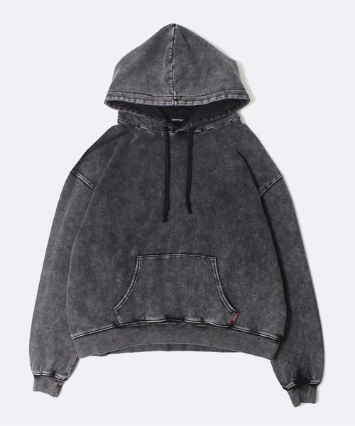 one way（ワンウェイ）の「【oneway Jeans】フード付きBACKロゴプルオーバー（パーカー・レディース・ホワイト/ライトブルー/ブラック/レッド/ライトグリーン・FREE）」の14枚目の写真