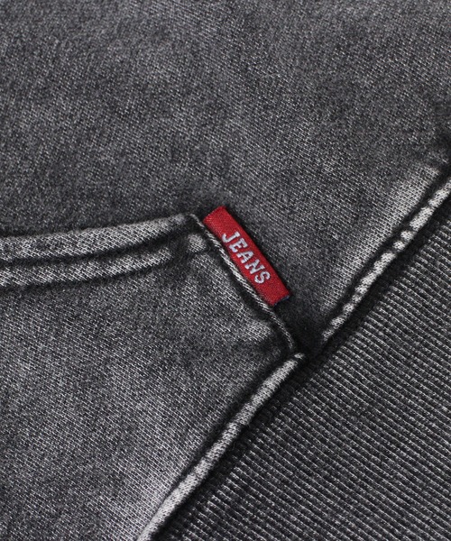 one way（ワンウェイ）の「【oneway Jeans】フード付きBACKロゴプルオーバー（パーカー・レディース・ホワイト/ライトブルー/ブラック/レッド/ライトグリーン・FREE）」の19枚目の写真