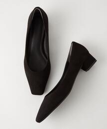 green label relaxing | スクエア プレーン パンプス 22SS (3cmヒール) -撥水-(パンプス)