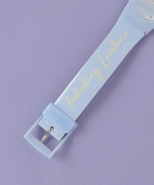 LOVETOXIC(ラブトキシック)の「クマプラウォッチ(アナログ腕時計・キッズ・サックスブルー/ベージュ・FREE)」の9枚目の写真