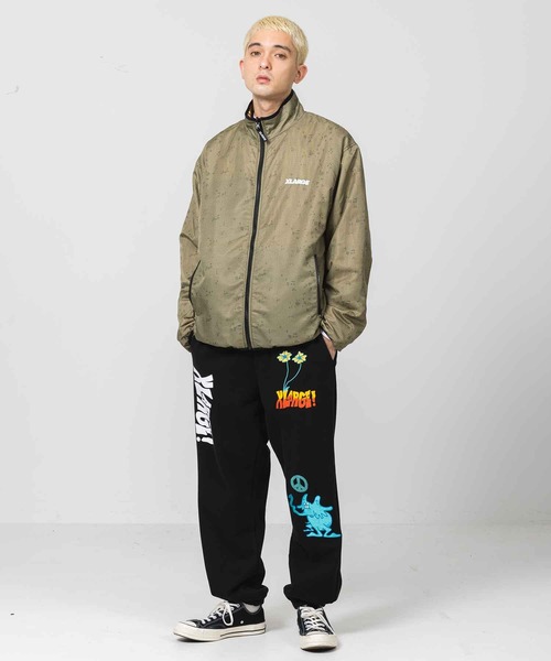 XLARGE(エクストララージ)の「PEACE WORLD SWEAT PANTS(その他パンツ・メンズ・ブラック/ネイビー/グリーン・S/M/L/XL)」の17枚目の写真