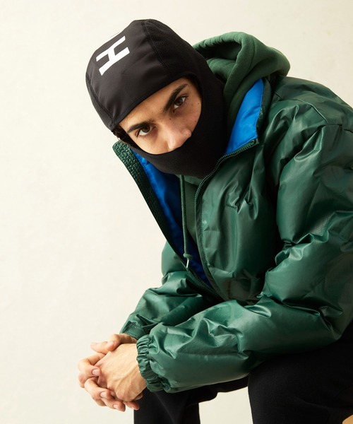 HUF(ハフ)の「HUF MONOGRAM PUFFER JACKET / HUF ジャケット(ダウンジャケット/コート・メンズ・ブラック/ダークグリーン・MEDIUM/LARGE/X-LARGE/XX-LARGE)」の12枚目の写真