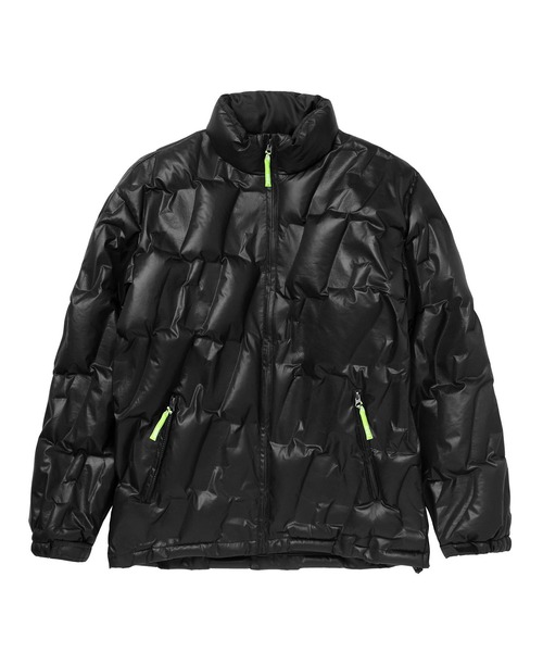 HUF(ハフ)の「HUF MONOGRAM PUFFER JACKET / HUF ジャケット(ダウンジャケット/コート・メンズ・ブラック/ダークグリーン・MEDIUM/LARGE/X-LARGE/XX-LARGE)」の13枚目の写真