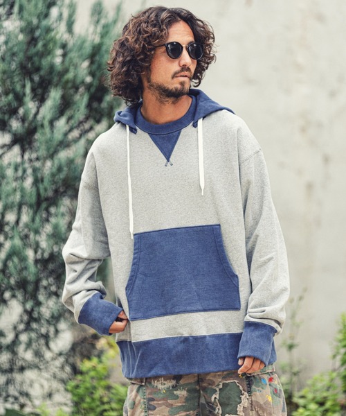 MARBLES(マーブルズ)の「MARBLES (マーブルズ)mpa2747-DOUBLE FACE VNTG PARKA ダブルフェイスパーカー(パーカー・メンズ・ネイビー/レッド・LARGE/MEDIUM/SMALL/X-LARGE)」の3枚目の写真