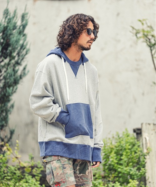 MARBLES(マーブルズ)の「MARBLES (マーブルズ)mpa2747-DOUBLE FACE VNTG PARKA ダブルフェイスパーカー(パーカー・メンズ・ネイビー/レッド・LARGE/MEDIUM/SMALL/X-LARGE)」の4枚目の写真