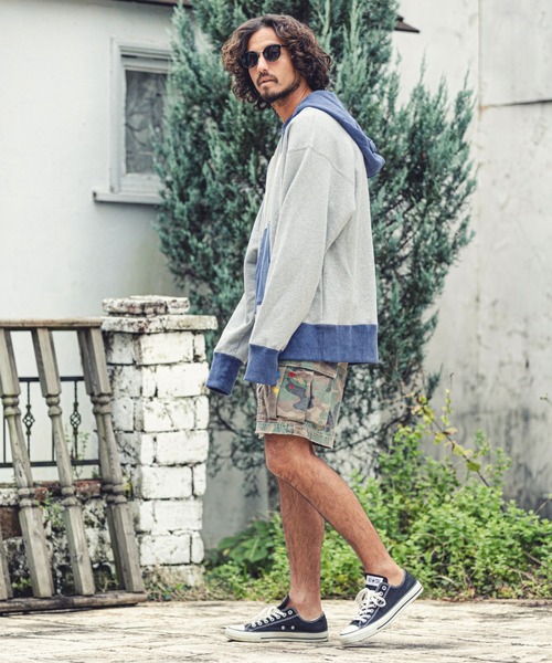 MARBLES(マーブルズ)の「MARBLES (マーブルズ)mpa2747-DOUBLE FACE VNTG PARKA ダブルフェイスパーカー(パーカー・メンズ・ネイビー/レッド・LARGE/MEDIUM/SMALL/X-LARGE)」の6枚目の写真