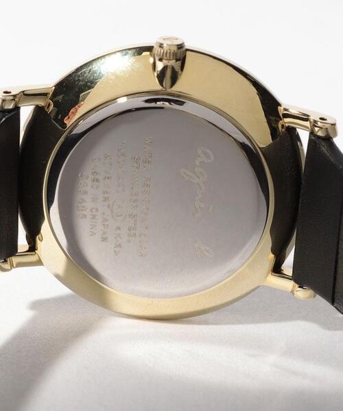 agnes b.(アニエスベー)の「【アニエスベーブティック限定】LM02 WATCH FCSK725 時計(アナログ腕時計・レディース・ホワイト・UNI)」の2枚目の写真