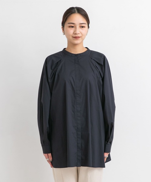 KBF（ケイビーエフ）の「タックショルダーシャツ（シャツ/ブラウス・レディース・ホワイト/ネイビー/カーキ/ピンク・ONE）」の21枚目の写真