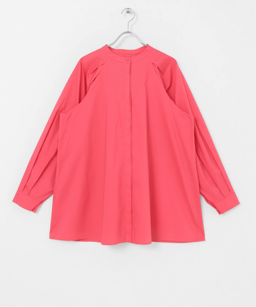 KBF（ケイビーエフ）の「タックショルダーシャツ（シャツ/ブラウス・レディース・ホワイト/ネイビー/カーキ/ピンク・ONE）」の11枚目の写真