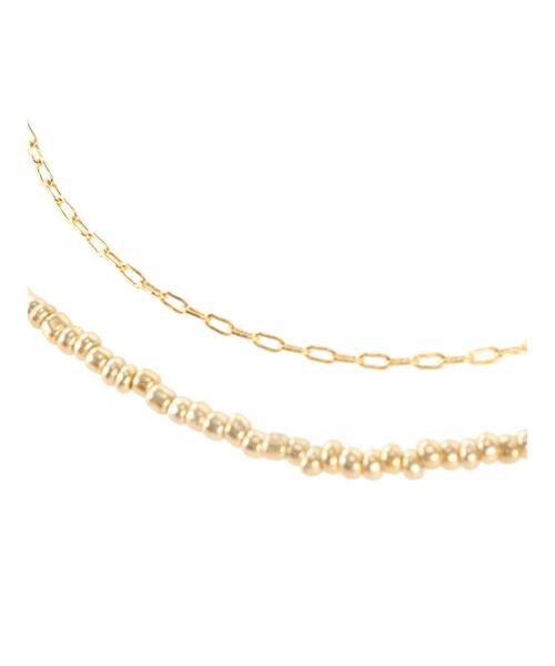 EMODA（エモダ）の「ダブルビーズネックレス（ネックレス・レディース・シルバー/ゴールド・FREE）」の12枚目の写真