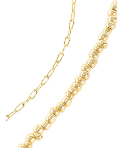 EMODA（エモダ）の「ダブルビーズネックレス（ネックレス・レディース・シルバー/ゴールド・FREE）」の11枚目の写真