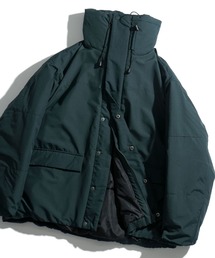 おしゃれスタ（オシャレスタ）の「ポリストレッチボリュームネック中綿ジャケット(IR) レディース メンズ（その他アウター）」