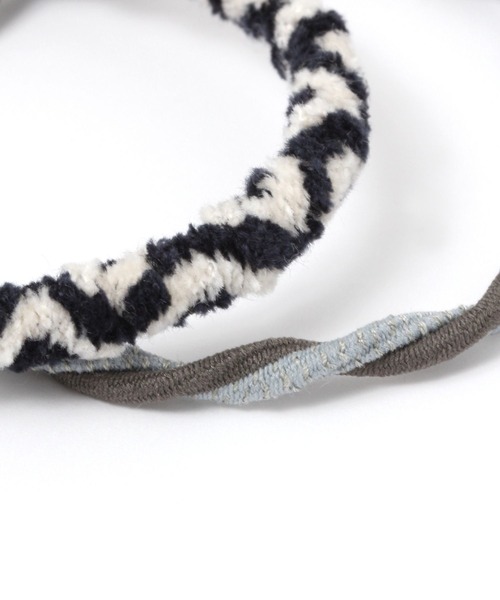 LEPSIM（レプシィム）の「【静電気対策に】ヘアゴム　259310（ヘアゴム・レディース・ベージュ/モカ/グリーン/グレー・ONE SIZE）」の7枚目の写真