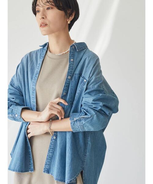 AMERICAN HOLIC（アメリカンホリック）の「ポケット付きデニムシャツ