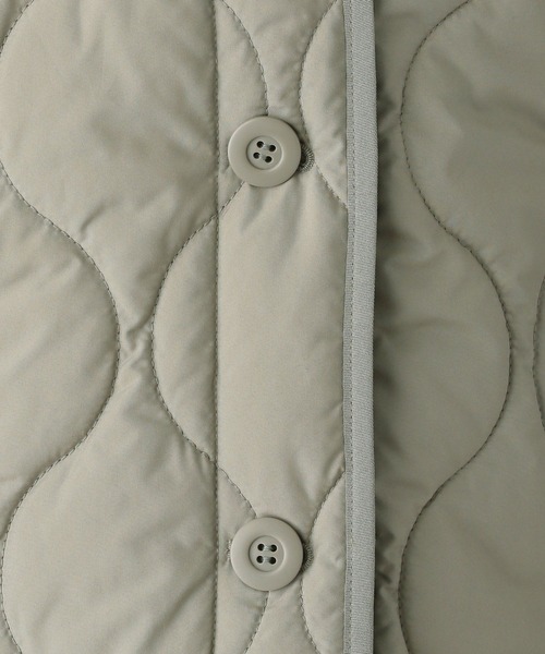 GLOBAL WORK（グローバルワーク）の「撥水キルティングブルゾン/258866（ブルゾン・レディース・ブラック/カーキ/アイボリー・LARGE/MEDIUM）」の16枚目の写真