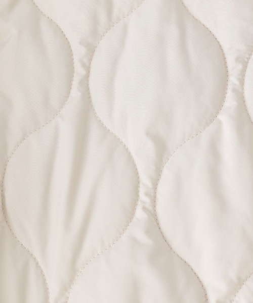 GLOBAL WORK（グローバルワーク）の「撥水キルティングブルゾン/258866（ブルゾン・レディース・ブラック/カーキ/アイボリー・LARGE/MEDIUM）」の17枚目の写真