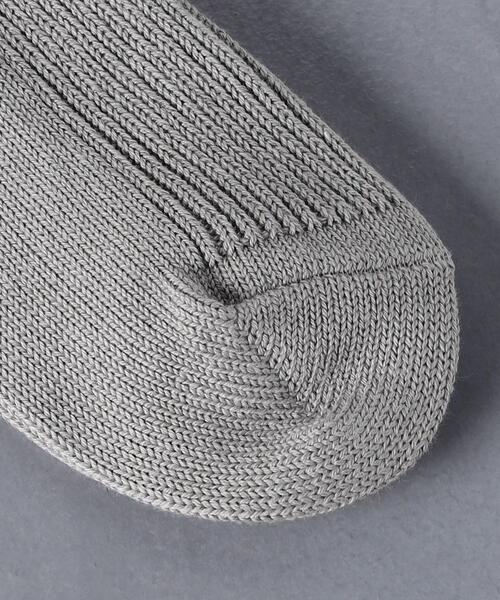 ROTOTO（ロトト）の「＜ROTOTO（ロトト）＞ バイカラーリブ ソックス（ソックス/靴下・メンズ・ライトブルー/ブラック/イエロー/オレンジ・FREE）」の5枚目の写真