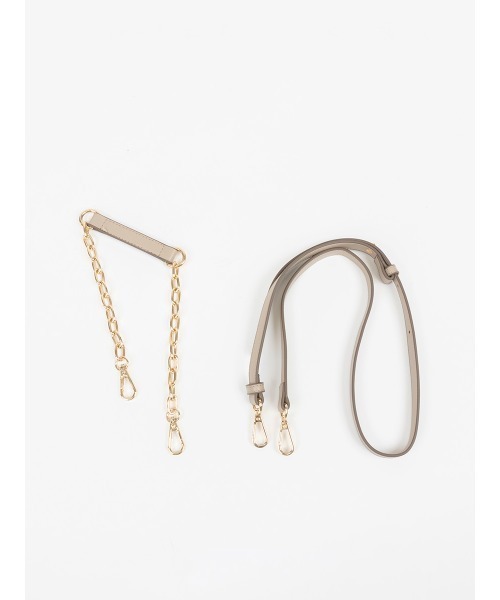 RANDA（ランダ）の「チェーンハンドル2WAYバッグ（ショルダーバッグ・レディース・ブラウン/グリーン/ベージュ/ブラック/ワイン・FREE）」の21枚目の写真