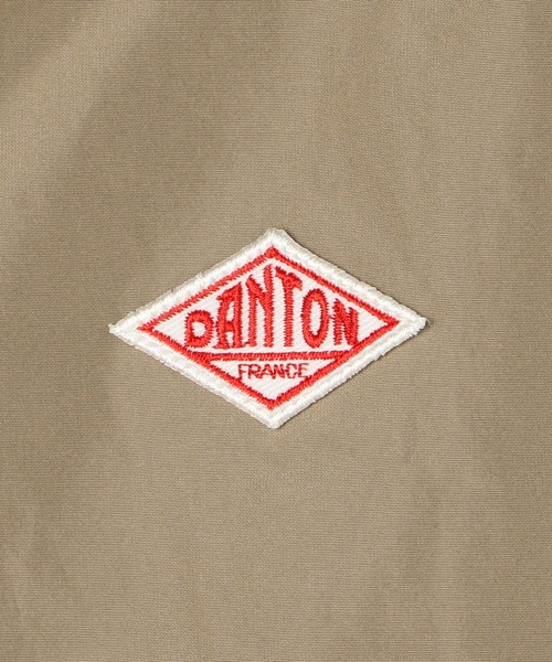 DANTON(ダントン)の「DANTON | ポリエステルタフタ ハーフコート WOMEN(ステンカラーコート・レディース・ベージュ/ネイビー・38/36)」の15枚目の写真