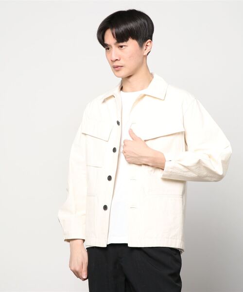 KURO（クロ）の「【KURO】TYPEWRITER ARMY JACKET（ミリタリー