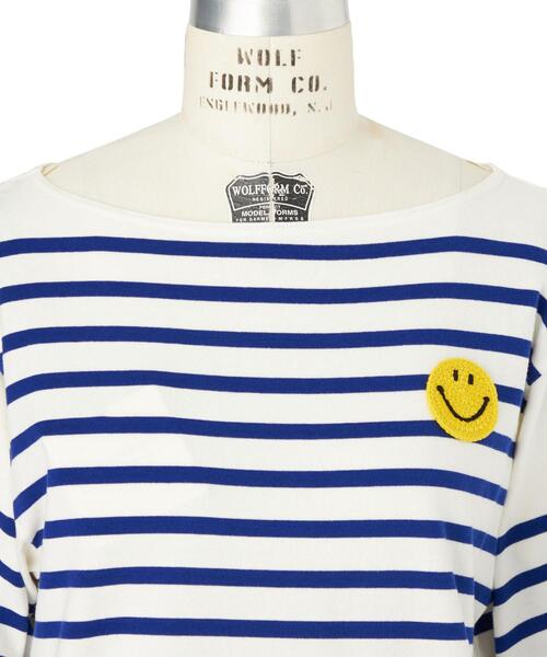 Drawer(ドゥロワー)の「<PHILOSOPHY DI LORENZO SERAFINI(フィロソフィ デイ ロレンツォ セラフィニ)> SMILEY TOP(Tシャツ/カットソー・レディース・ロイヤルブルー・S)」の4枚目の写真