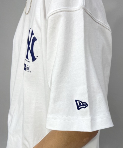 【ムラサキスポーツ別注】NEWERA/ニューエラMLBビッグシルエットバックプリントTシャツ13290075/13290076/13290077/13290078