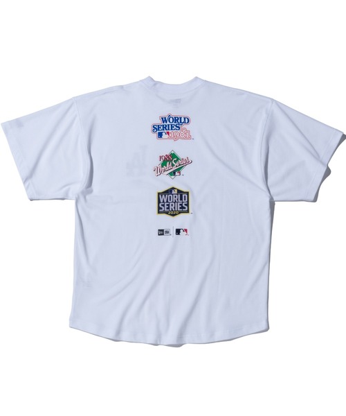 【ムラサキスポーツ別注】NEWERA/ニューエラMLBビッグシルエットバックプリントTシャツ13290075/13290076/13290077/13290078