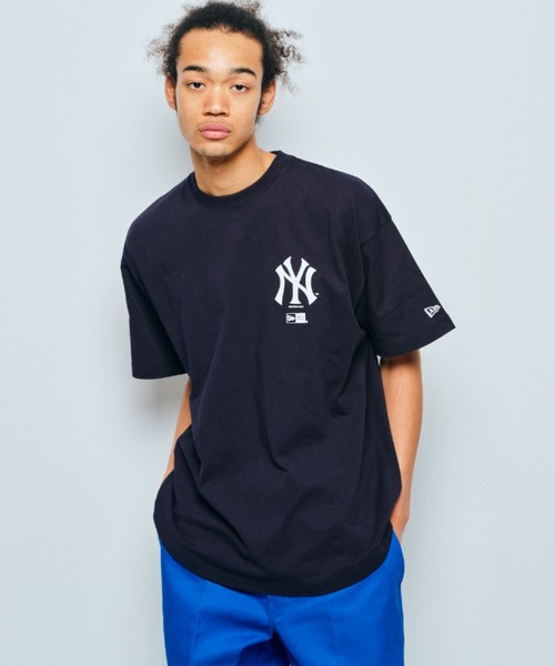 【ムラサキスポーツ別注】NEWERA/ニューエラMLBビッグシルエットバックプリントTシャツ13290075/13290076/13290077/13290078