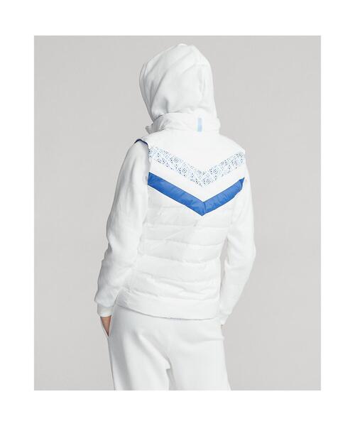 POLO GOLF（ポロ ゴルフ）の「リバーシブル ウォーターリペラント ベスト（ベスト・レディース・ホワイト・S/M/L/XS/XXS）」の4枚目の写真