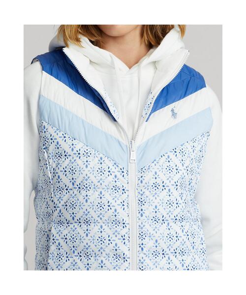 POLO GOLF（ポロ ゴルフ）の「リバーシブル ウォーターリペラント ベスト（ベスト・レディース・ホワイト・S/M/L/XS/XXS）」の6枚目の写真
