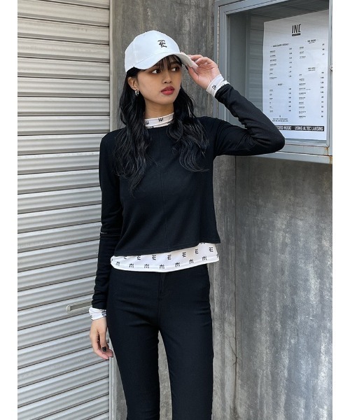 ENVYM(アンビー)の「スリーブカットTOPS(Tシャツ/カットソー・レディース・グリーン/ホワイト/ブラック・FREE)」の15枚目の写真