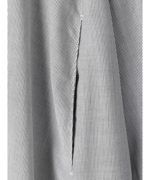 AMERICAN HOLIC（アメリカンホリック）の「イージーケアフレアラインシャツワンピース（シャツワンピース・レディース・オフホワイト/ストライプ/サックスブルー・M/L）」の21枚目の写真