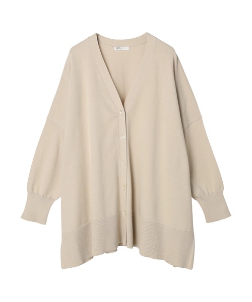 CRAFT STANDARD BOUTIQUE（クラフトスタンダードブティック）の「【ウォッシャブル】Vネックカーディガン　＊◆（カーディガン/ボレロ・レディース・ブラック/ブルー/ベージュ・FREE）」の4枚目の写真