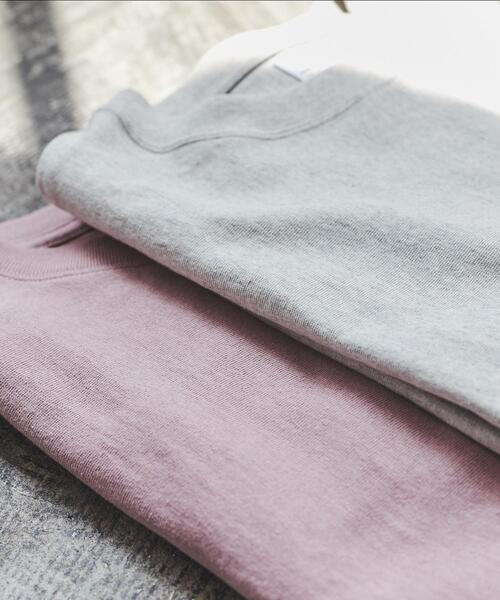 coen（コーエン）の「ヘビーウェイトスラブTシャツ（Tシャツ/カットソー・メンズ・ネイビー/ブラック/ホワイト/グレー/ライム/ピンク・SMALL/MEDIUM/X-LARGE/LARGE）」の4枚目の写真