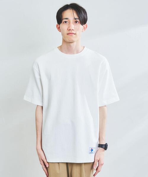 coen（コーエン）の「ヘビーウェイトスラブTシャツ（Tシャツ/カットソー・メンズ・ネイビー/ブラック/ホワイト/グレー/ライム/ピンク・SMALL/MEDIUM/X-LARGE/LARGE）」の18枚目の写真