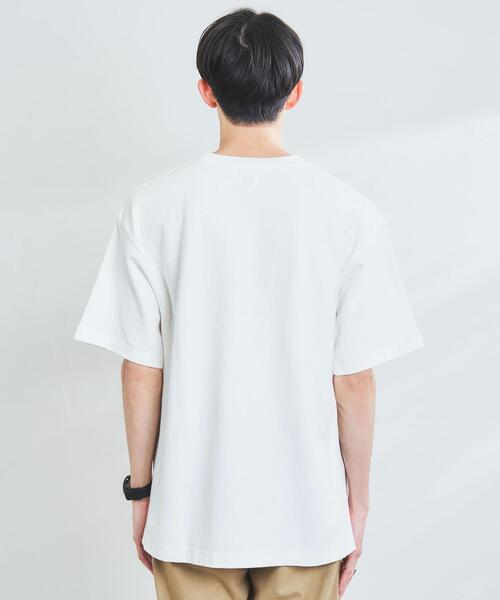 coen（コーエン）の「ヘビーウェイトスラブTシャツ（Tシャツ/カットソー・メンズ・ネイビー/ブラック/ホワイト/グレー/ライム/ピンク・SMALL/MEDIUM/X-LARGE/LARGE）」の20枚目の写真