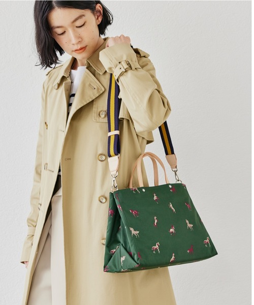 russet（ラシット）の「＜SHOPPER＞トートバッグM／WOODLANDER(CE-252