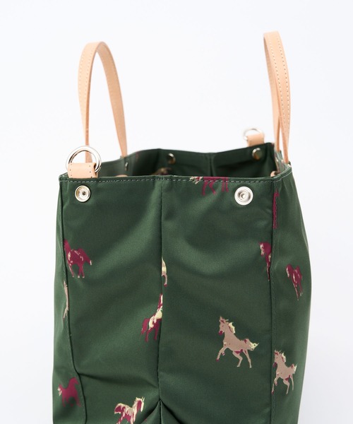 【美品】russet SHOPPER トートバッグM WOODLANDER russet（ラシット）の「＜SHOPPER＞トートバッグM／WOODLANDER(CE-252