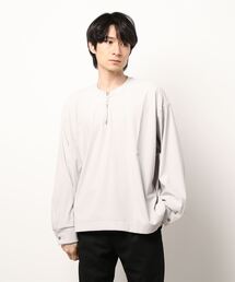 Lui's | カフス付 ハーフZIPカットソー(Tシャツ/カットソー)