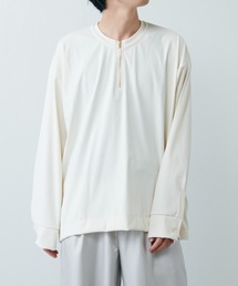 Lui's | カフス付 ハーフZIPカットソー(Tシャツ/カットソー)