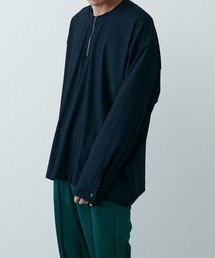 Lui's | カフス付 ハーフZIPカットソー(Tシャツ/カットソー)