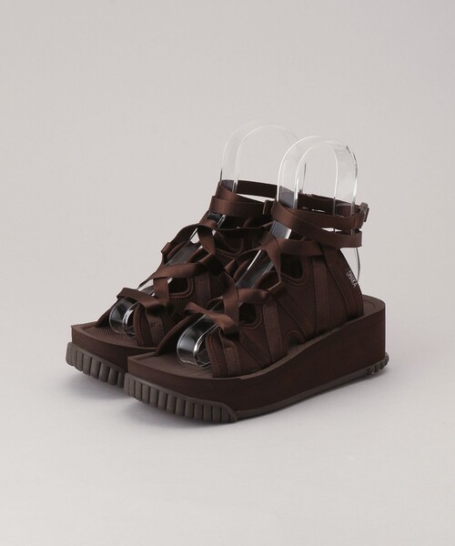 FREAK'S STORE（フリークスストア）の「SHAKA × FREAK'S STORE/シャカ 別注 NADEL PLATFORM/別注ナデルプラットフォーム（サンダル・レディース・ブラック/ブラウン・6/5）」の4枚目の写真