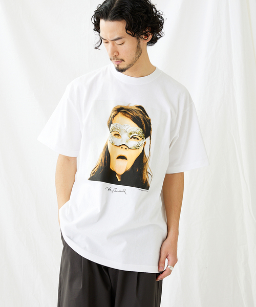 ビョーク　Tシャツ セール】【Bjork by Bjorn Opsahl / ビョーク】プリントTシャツ