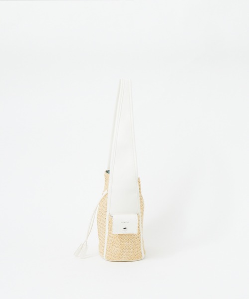 LOWELL things（ロウェル　シングス）の「●【WEB限定】メッシュショルダーBAG（ショルダーバッグ・レディース・ホワイト/グリーン/ブラウン・フリー）」の21枚目の写真