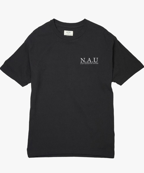 MANASTASH（マナスタッシュ）の「【直営店限定】MANASTASH N.A.U/マナスタッシュエヌエーユー　DIDITAL MOUNTAIN LOGO TEE デジタルマウンテンロゴティー（Tシャツ/カットソー・メンズ・ホワイト/ブラック/ターコイズブルー・MEDIUM/LARGE/X-LARGE）」の7枚目の写真