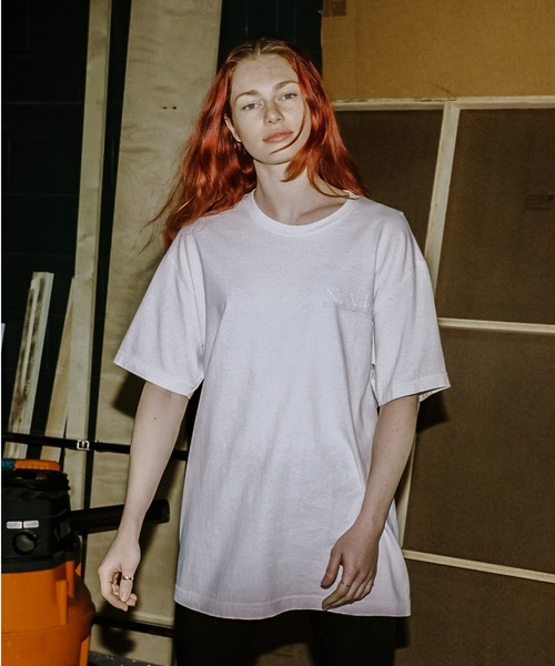 MANASTASH（マナスタッシュ）の「【直営店限定】MANASTASH N.A.U/マナスタッシュエヌエーユー　DIDITAL MOUNTAIN LOGO TEE デジタルマウンテンロゴティー（Tシャツ/カットソー・メンズ・ホワイト/ブラック/ターコイズブルー・MEDIUM/LARGE/X-LARGE）」の12枚目の写真