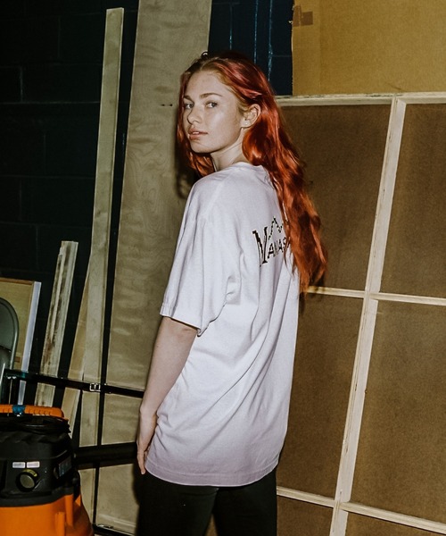 MANASTASH（マナスタッシュ）の「【直営店限定】MANASTASH N.A.U/マナスタッシュエヌエーユー　DIDITAL MOUNTAIN LOGO TEE デジタルマウンテンロゴティー（Tシャツ/カットソー・メンズ・ホワイト/ブラック/ターコイズブルー・MEDIUM/LARGE/X-LARGE）」の9枚目の写真