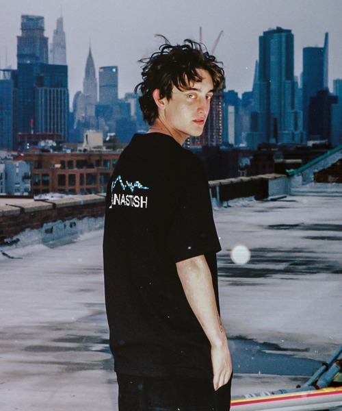 MANASTASH（マナスタッシュ）の「【直営店限定】MANASTASH N.A.U/マナスタッシュエヌエーユー　DIDITAL MOUNTAIN LOGO TEE デジタルマウンテンロゴティー（Tシャツ/カットソー・メンズ・ホワイト/ブラック/ターコイズブルー・MEDIUM/LARGE/X-LARGE）」の11枚目の写真