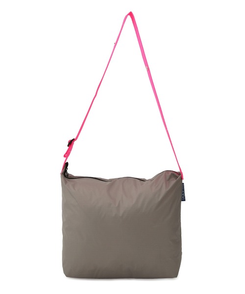 JULY NINE（ジュライナイン）の「【JULY NINE】SUSHI SACK/NYLON HANDLE（ショルダーバッグ・レディース・ブラック/ライトグレー・FREE）」の2枚目の写真